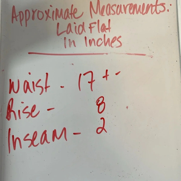 5/$25 LA SENZA Polka Dot Pajama Shorts Black Red Elastic Drawstring Mid Rise L - Picture 10 of 11